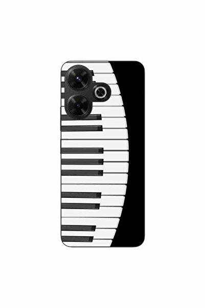 OEM Case compatible with Xiaomi Redmi 13 4G Silicon Gel Tpu Piano Keys Pattern