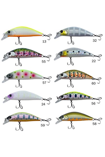 Genel Markalar Chiko Minnow 45 mm 4,3 gr maket Balık