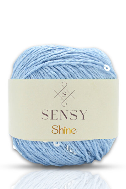 SENSY Shine Pullu Örgü Ipi Pullu Ip