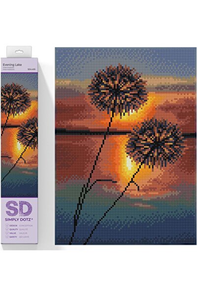EleganTShoP Diamond Dotz 5D Yapışan Boncuk Mozaik Tablo 25*35 cm SD4.405