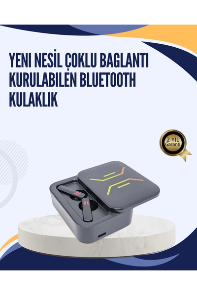 ARMÜZ سماعة بلوتوث V5.0 Tws - استخدام غير منقطع لمدة 3 ساعات