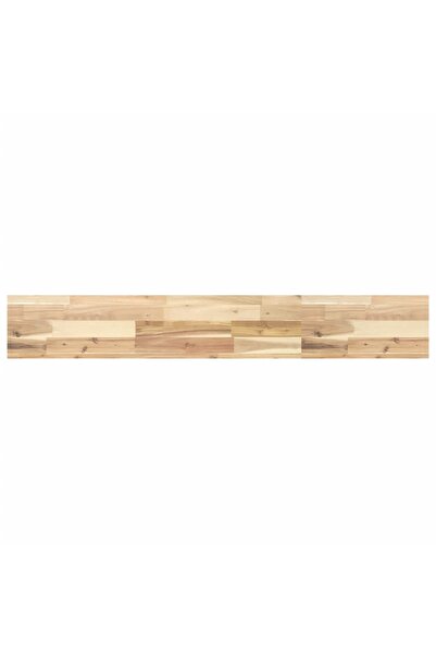vidaxl Raft plutitor, 140x20x4 cm, lemn masiv de acacia netratat