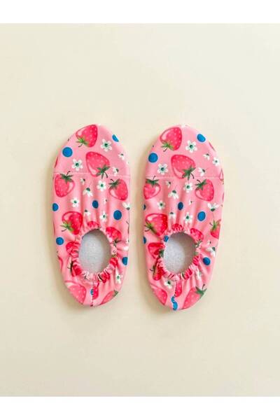 Walkids Non-Slip Sole Baby Kids Sea Shoes, Breathable Swimsuit Fabric Pool Sh...