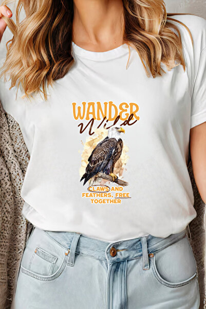 Sarah's Boutique Women's T-shirt – 100% cotton – Eagle Wild