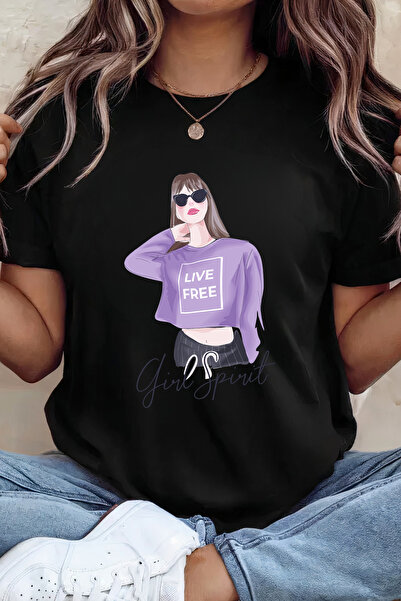 Sarah's Boutique Women's T-shirt – 100% cotton – Girl Spirit
