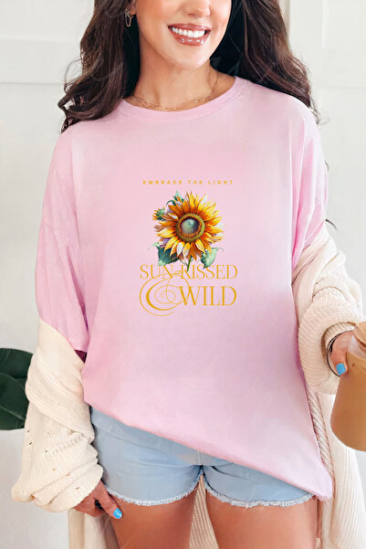 Sarah's Boutique Women's T-shirt – 100% cotton – Sunkissed Wild