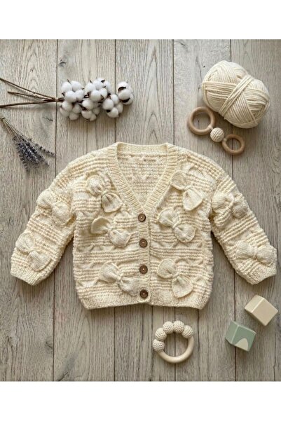 Knit By Busra Hülya Koç Örgü Hırka Bebek