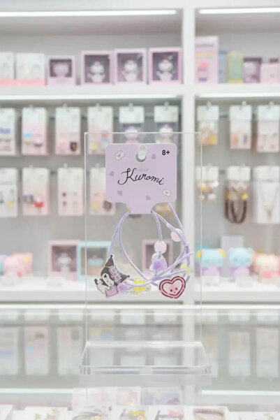 Miniso مطاط شعر سانريو كورومي مرخص 2 قطعة 5 سم