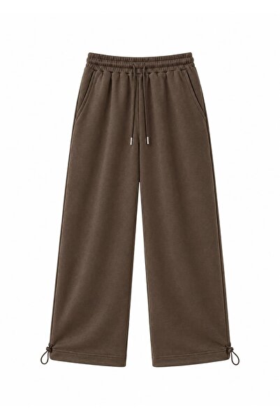 zaee Basic Adjustable Leg Baggy Sweatpants