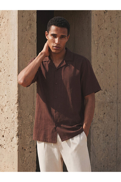LC Waikiki I Standart Fit Krinkle Men's Shirt from Freezen Store