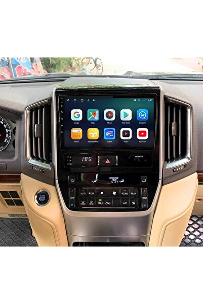 Carplayer شاشة أندرويد لسيارة لاند كروزر جي إكس آر موديل 2016-2020، 8 جيجاباي...