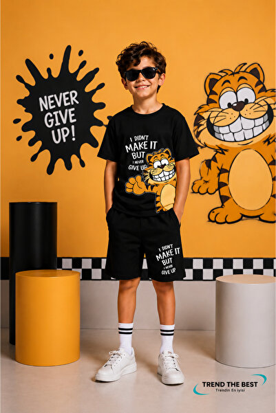 TREND THE BEST Trendin En İyisi Set de vară I Dıdn't Make It, pantaloni scurț...