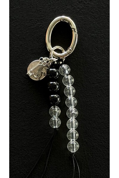 Suud Collection Siyah Gia Boncuk Charm
