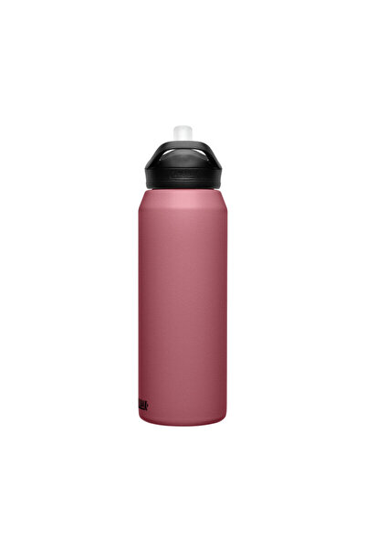Camelbak زجاجة إيدي بلس معزولة من الفولاذ المقاوم للصدأ سعة 1 لتر - وردي داكن