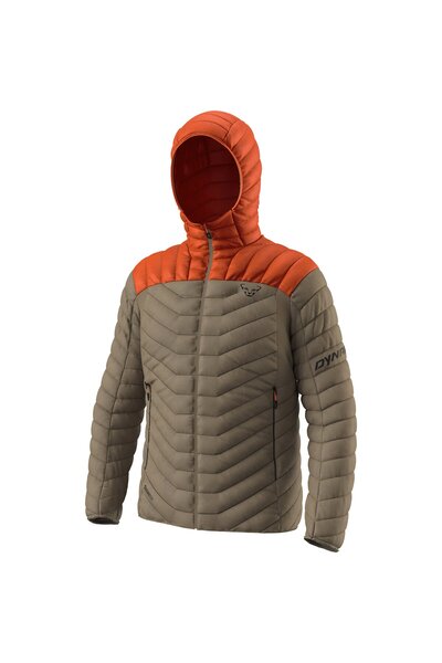 DYNAFIT Geacă de puf pentru bărbați Ridge Ultralight Down-Maro/Portocaliu-S