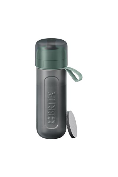 BRITA Sticlă de apă cu filtrare activă 600 ml + 2 filtre MicroDisc, Verde