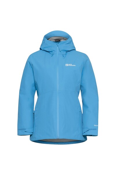 Jack Wolfskin Geacă impermeabilă pentru femei Wisper INS-Albastru deschis-XS