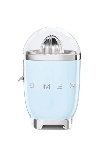 SMEG CJF11PBEU 50's Style Citrus Juicer, 70 W, Stainless Steel, Blue