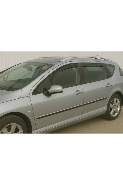 Dalauto Paravanturi fata-spate, fumurii compatibile Peugeot 407 5D 2004->/ Co...