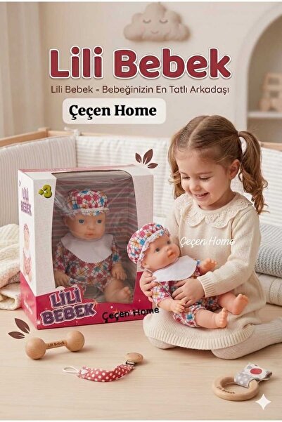 ÇEÇEN HOME (1 Adet) Sevimli Oyuncak Et Bebek, Oyuncak Lili Bebek - Çocuğunuzu...