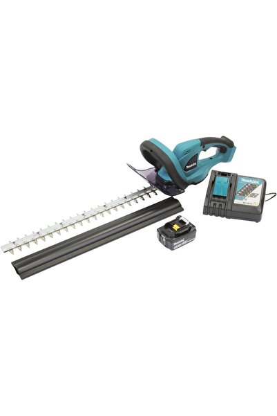 Makita DUH523RF Trimmer de gard viu fără fir de 18V, lamă de 52 cm, tăiere de...
