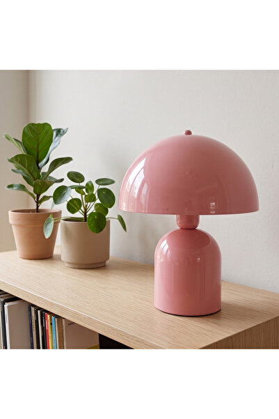 BY-LAMP Soho Soft Pembe Metal Masa Lambası | ByLamp
