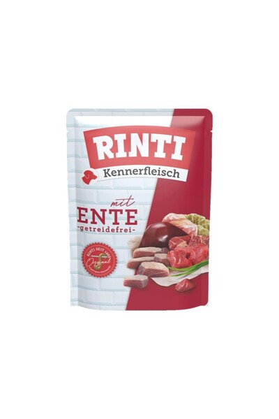 Rinti Ördekli Pouch Yetişkin Köpek Maması 400 Gr