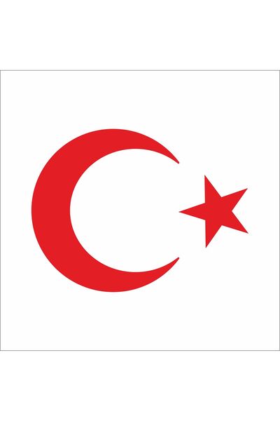 Türk Bayrağı Folyo Sticker