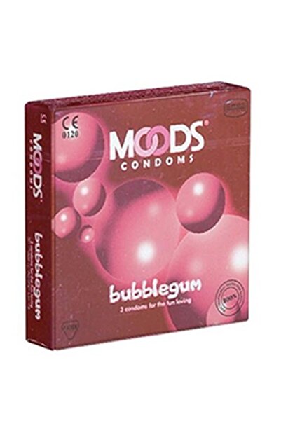 Moods BUBBLE GUM CONDOMS 3'S:2310