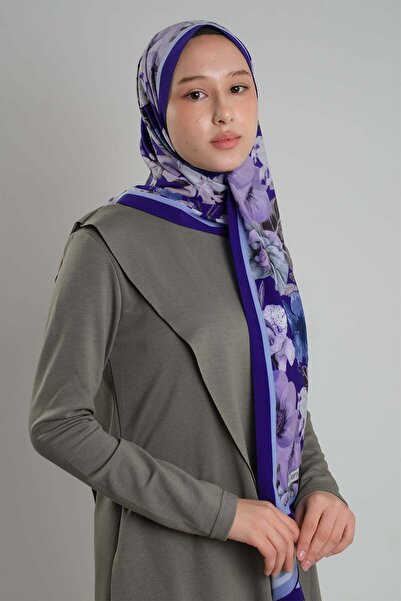 Giverny Saks Blue Zera kolekcija šala, italijanska prošivena čudesna tkanina,...