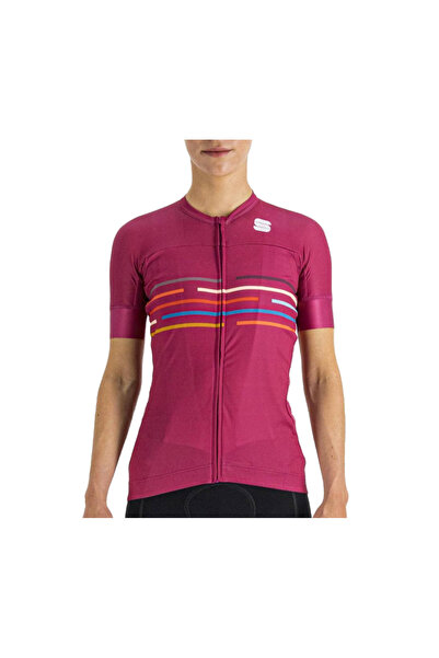 Sportful Γυναικεία φανέλα ποδηλασίας Velodrome-Ροζ-XS