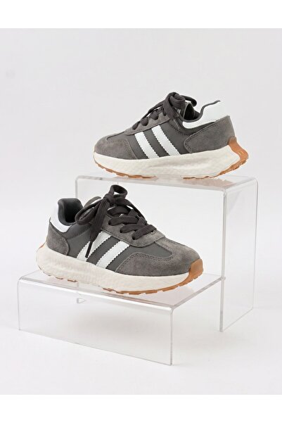MiniKids Adidasi sport Laures Apawwa gri
