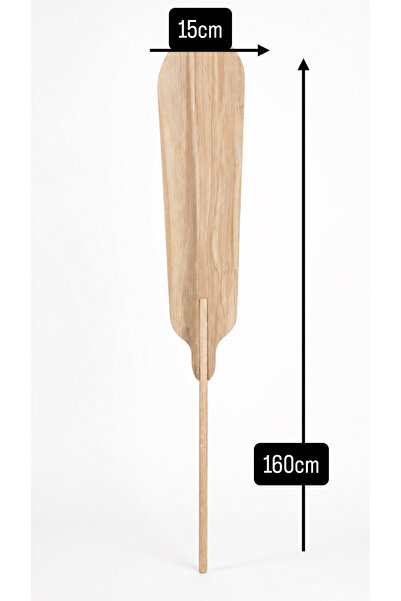 Balkar Ticaret 160 cm Ahşap Fırın Küreği 15 cm Enli Pizza Küreği Ekmek Pide L...