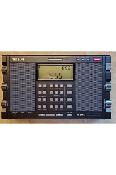 Tecsun cosmotex H501 Dijital Dünya Bandı AM/FM SSB Alıcılı, ve MP3 Çalarlı Kı...