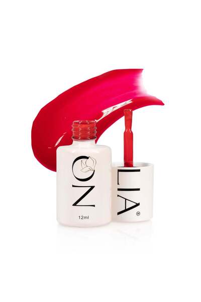 MAGNOLİA SHOP Oja semipermanentă A129 - ROȘU CRIMSON - 12ml