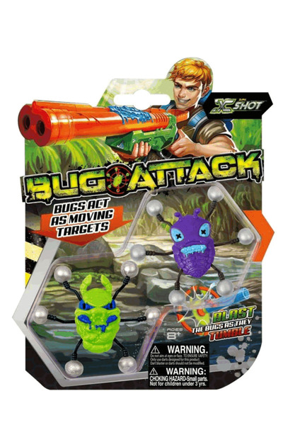 Zuru Set 2 tinte, X-Shot Bug Attack, multicolor