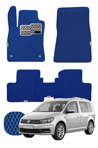 UNAL MAT Volkswagen Caddy 2003-2020 2K Özelleştirilebilir Tam Set Premium EVA...