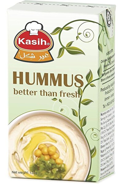 KASİH Hummus 12x4x135g