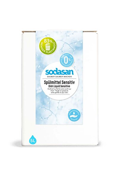 Sodasan Detergent lichid pentru vase sensitiv 5l