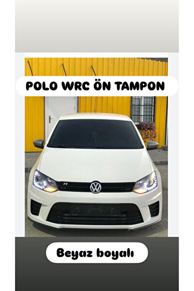 SY Polo wrc ön tampon beyaz boyalı