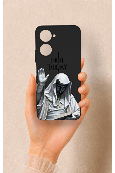 Vip Case Vivo Y18 Uyumlu Not Today Desenli Silikon Kılıf
