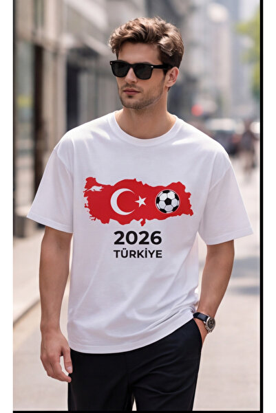 PENTHİLUS تي شيرت خاص للمشجعين من مجموعة تركيا لكأس العالم 2026 الفاخرة