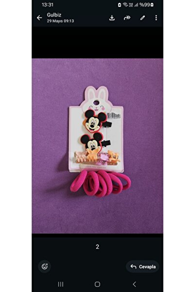 NO BRAND "Mickie Mouse" Double Snap Fasteners with Four Rings and Latch Clasps
