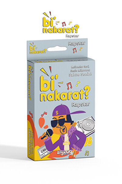 Zigzag Bi’ Nakarat? Rapstar Kart Oyunu | Türkçe Rap Şarkı Tahmin Oyunu | Eğle...