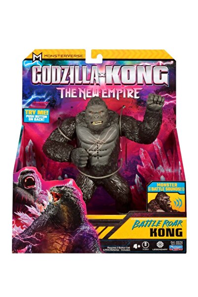 Monsterverse Figurina articulata cu sunete, Monsterverse, Kong, 18 cm