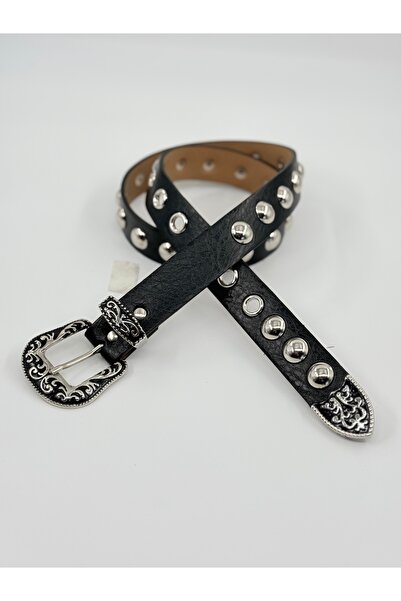 Pantastic Jeans 3 cm Silver Buckle with Dırop Clasp