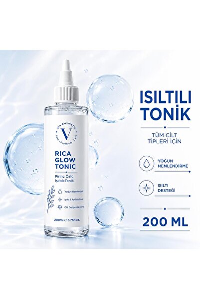 Via Aydınlatıcı Tonik Rica Glow Pirinç Özlü 200 ml