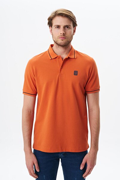 Arma Ar-Ma Men's Polo Collar T-Shirt Without Print Basic Regular Fit Double C...
