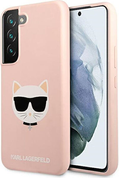 Karl Lagerfeld Choupette Κάλυμμα Πλάτης Σιλικόνης Ροζ (Galaxy S22+) Κωδικός: ...