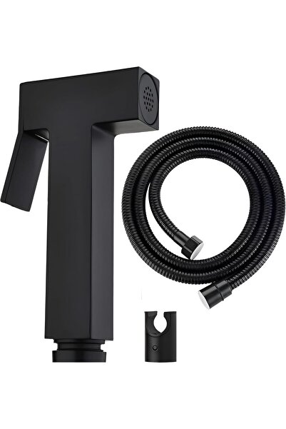 Generic Wall Mounted Handheld Bidet Sprayer – Matte Black, Single Function Je...